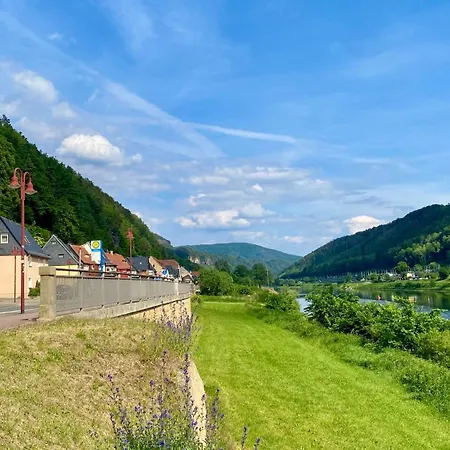 Appartamento Elbblick - Im Frueheren Pensionshaus Bad Schandau